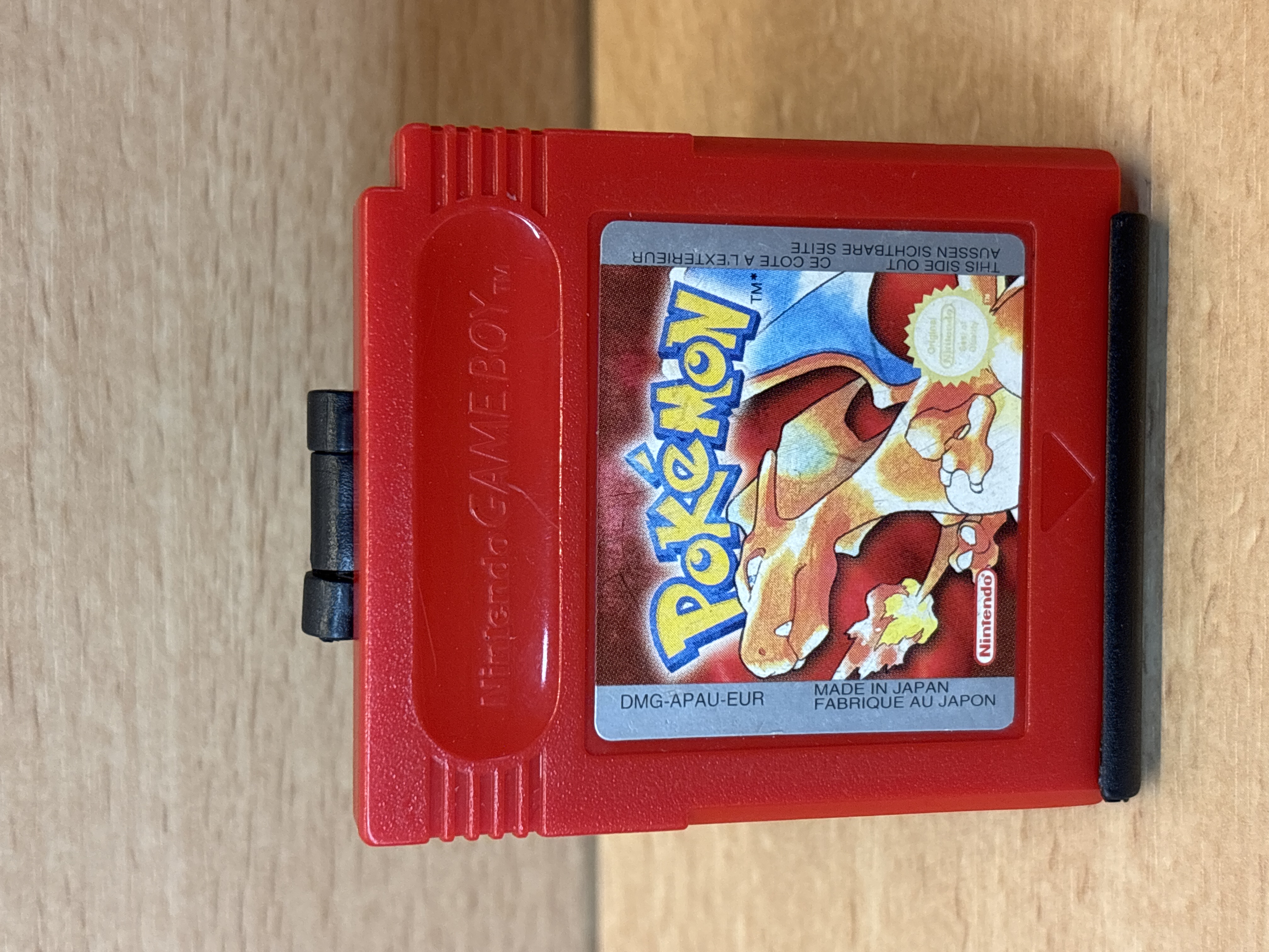Pokémon Version Rouge Feu Game Boy
