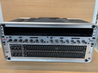 Rack audio dbx 266xs compresseur/gate avec égaliseur Behringer Ultragraph Pro