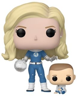 Funko Pop Femme Invisible & Franklin bleu
