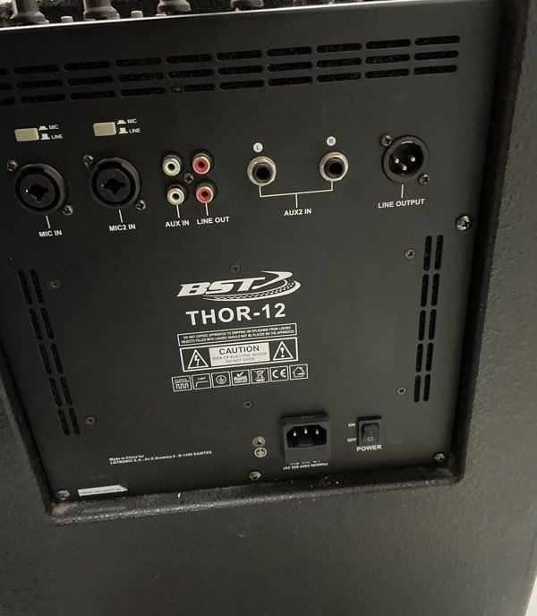 Enceinte colonne active BST THOR-12 900 W — photo 3