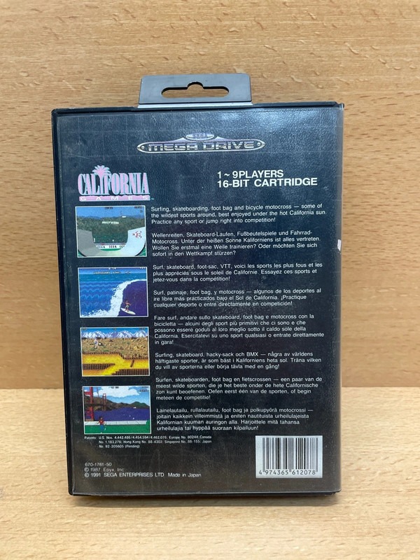 Jeu Sega California Games — photo 2