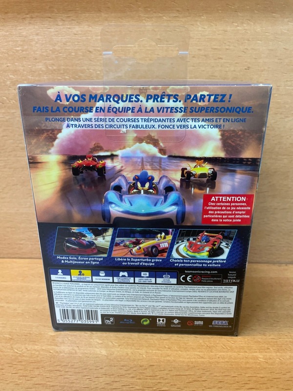 Jeu PS4 Team Sonic Racing neuf — photo 2