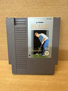 Jack Nicklaus Greatest 18 Holes of Major Championship Golf Nintendo NES