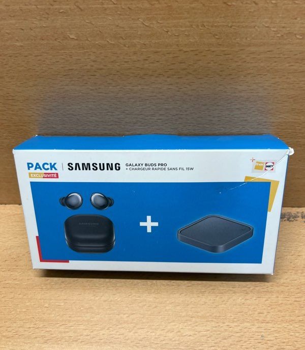 Pack Samsung Galaxy Buds Pro + chargeur sans fil rapide 15W