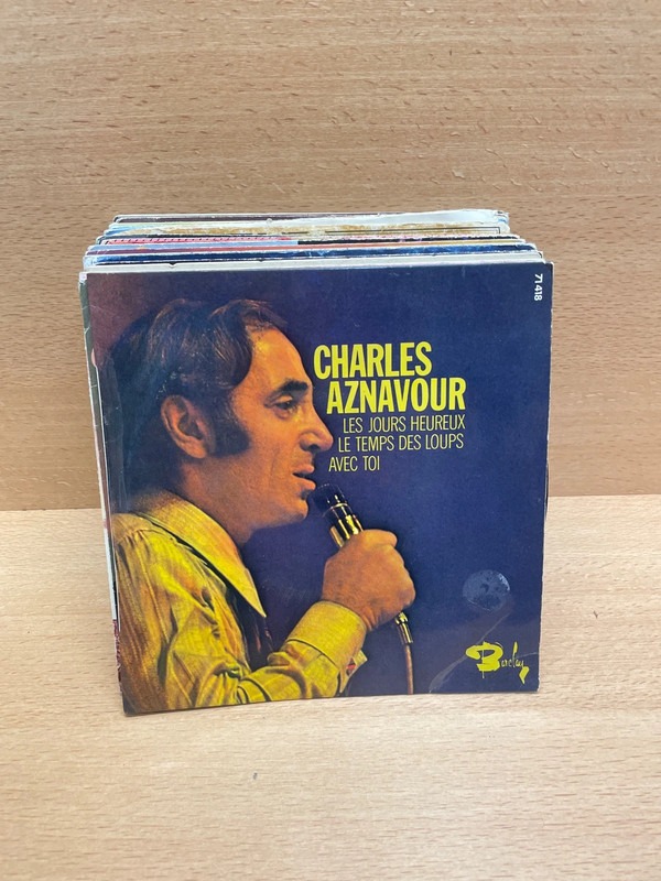 Lot de 30 vinyles