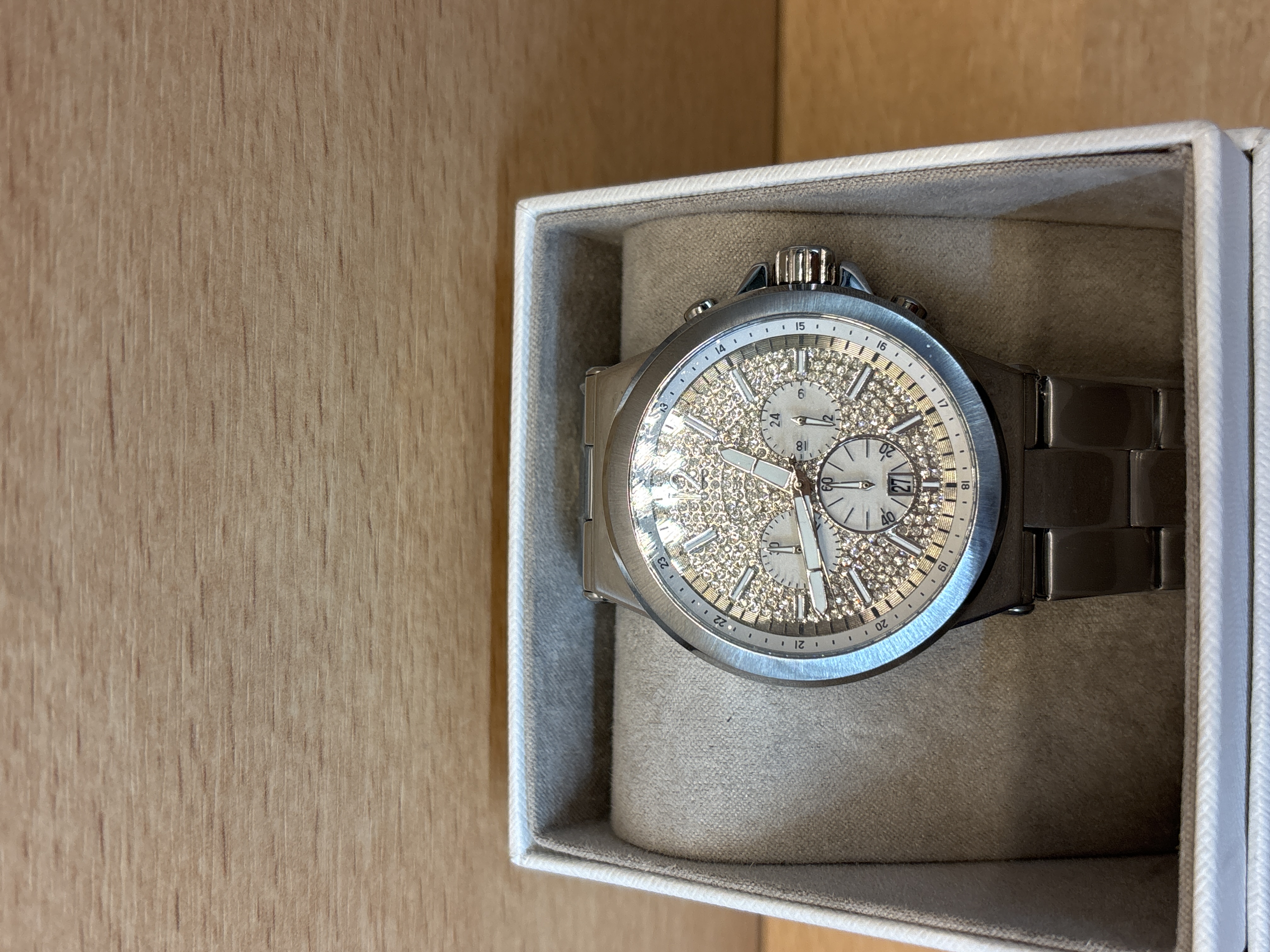 Montre Michael Kors MK8887 femme bracelet acier avec dateur