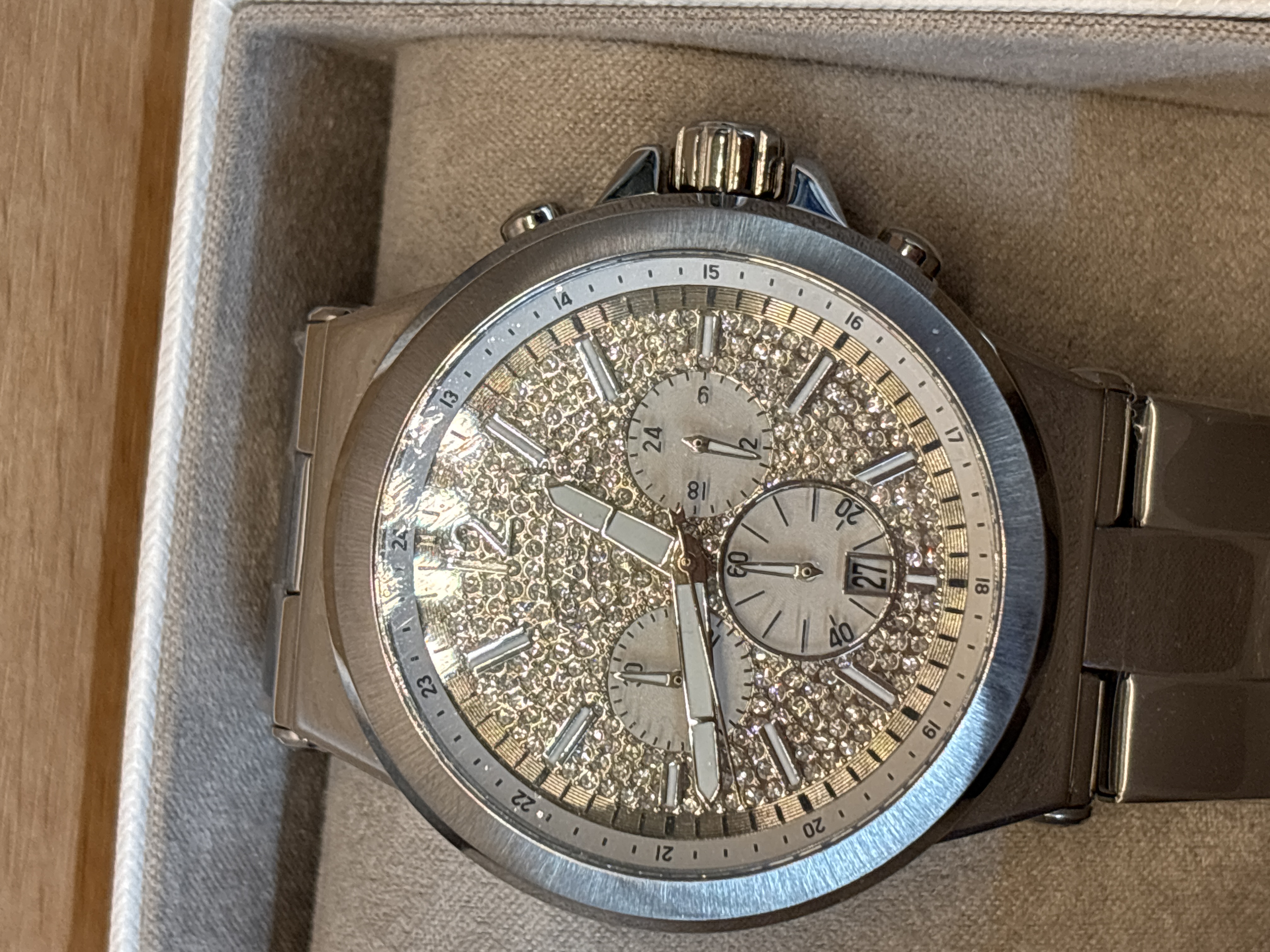 Montre Michael Kors MK8887 femme bracelet acier avec dateur — photo 2