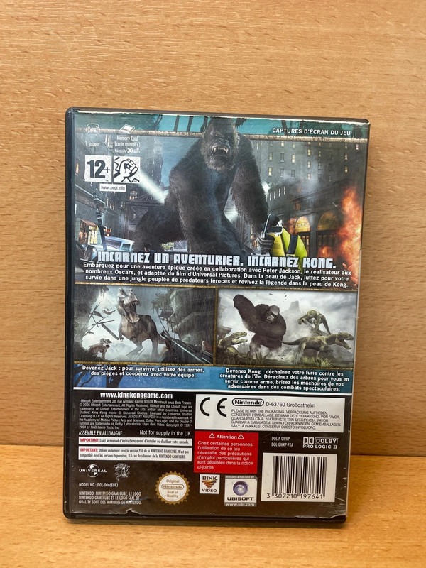 Jeu gamecube Peter Jackson’s King Kong — photo 2