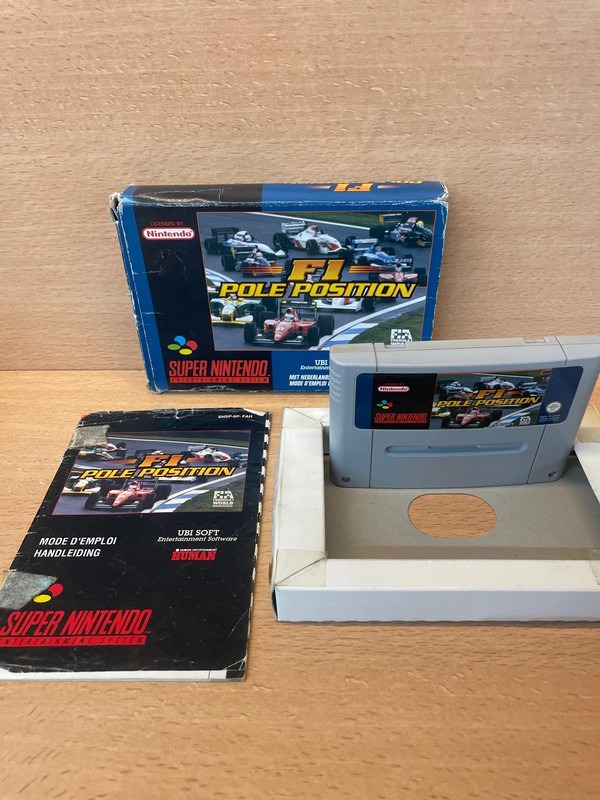 Jeu super Nintendo F1 Pole Position