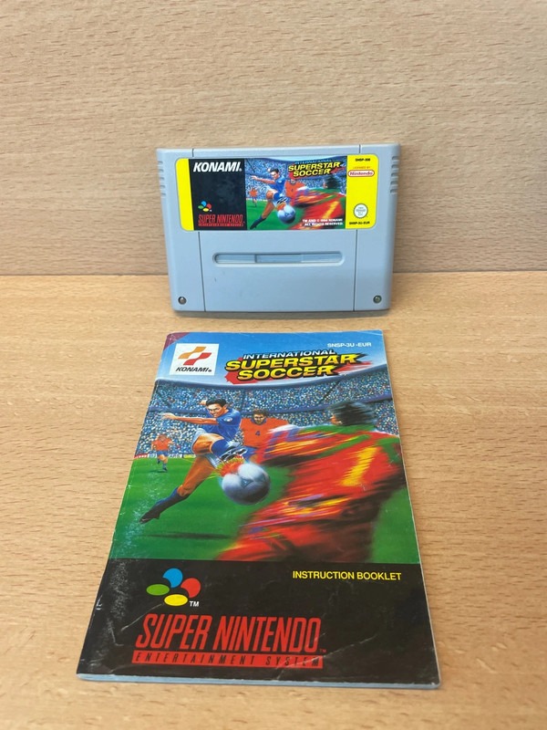 Jeu super Nintendo international superstar soccer