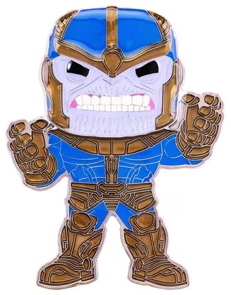 Funko Pop! Pin's géant avec stand 10 cm Marvel Thanos