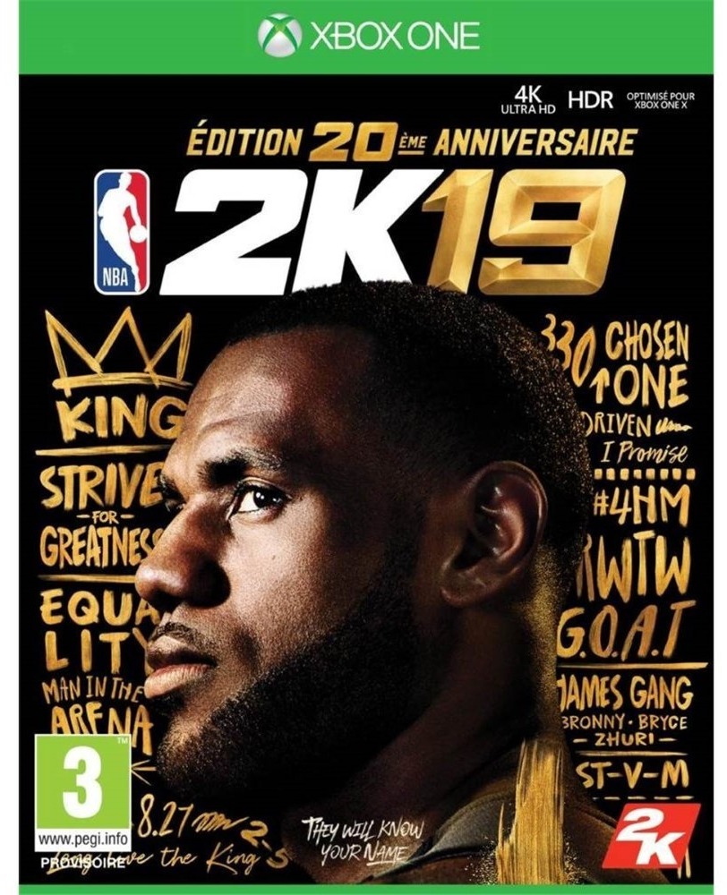 NBA 2K19 Édition 20e anniversaire Xbox One