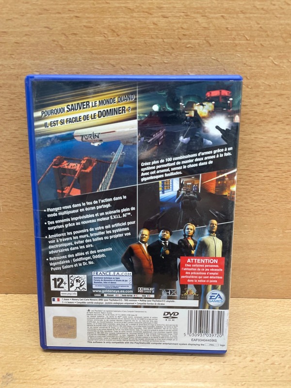 Jeu PS2 GoldenEye — photo 3