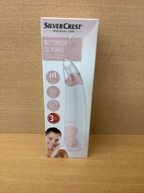Nettoyeur de pores SilverCrest SPR 600 A1 avec 3 embouts