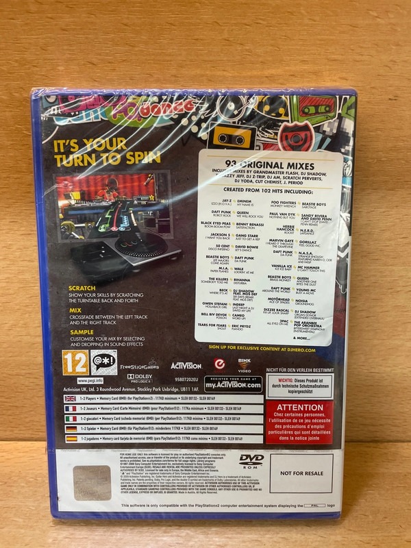 Jeu PS2 DJ Hero neuf — photo 2