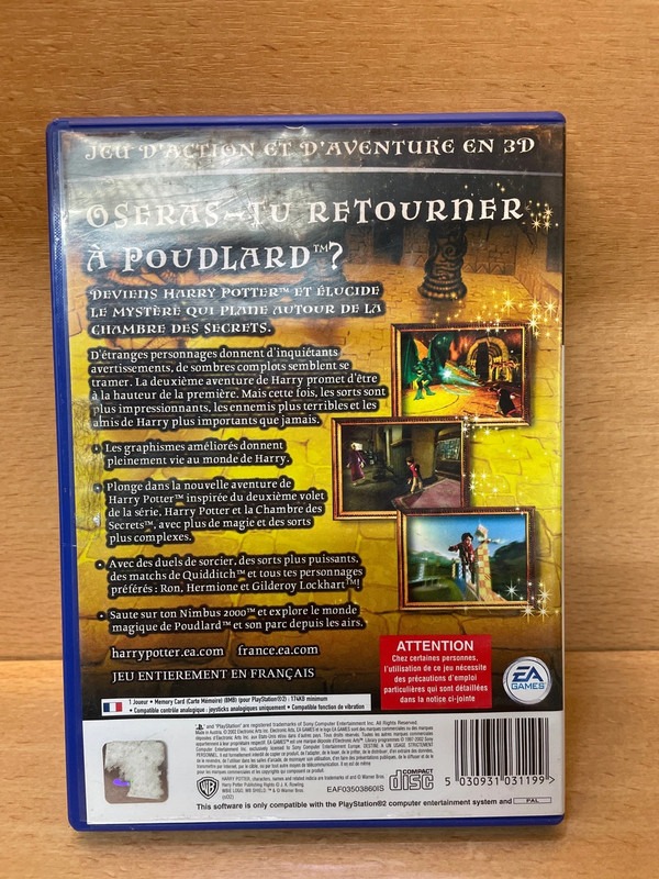 Jeu PS2 Harry Potter et la chambre des secrets — photo 2