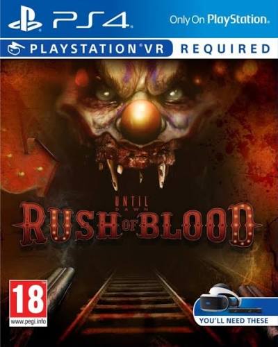 Until Dawn Rush of Blood PS4
