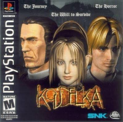Koudelka sur PlayStation 1 PS1 version américaine NTSC