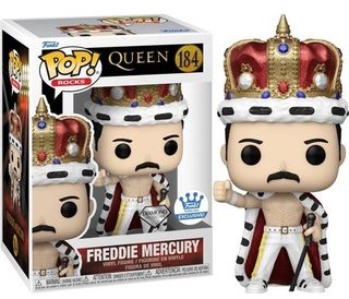 Figurine Funko Pop Rocks Freddie Mercury King DGLT n°184