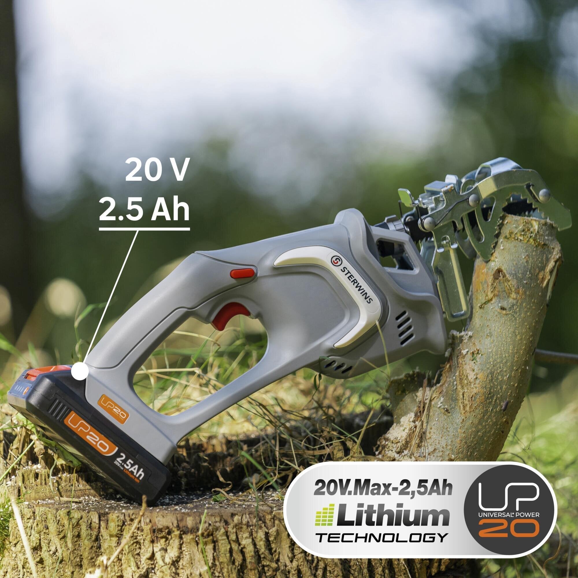 Sterwins 20VGS2-13.1 scie de jardin sans fil UP20 18V