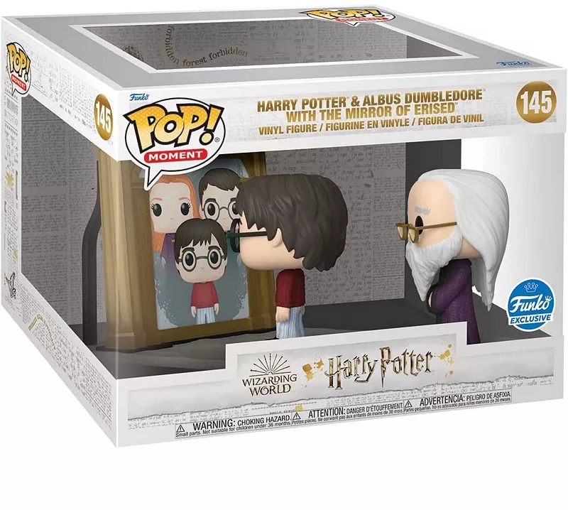 Figurine Funko Pop Moment Harry Potter Harry & Dumbledore Mirror of Erised