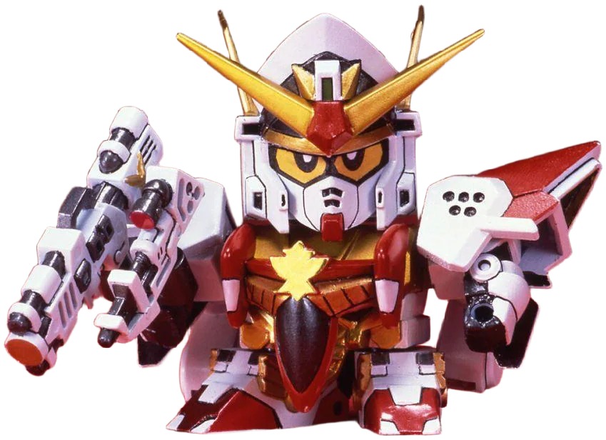 Maquette Gundam Captain Gundam FF Jr Bandai SD Chibi Senshi 003