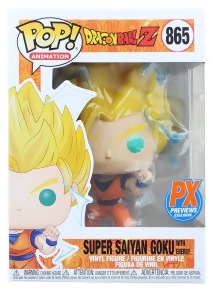 Funko Pop Dragon Ball Z Super Saiyan Goku with Energy #865