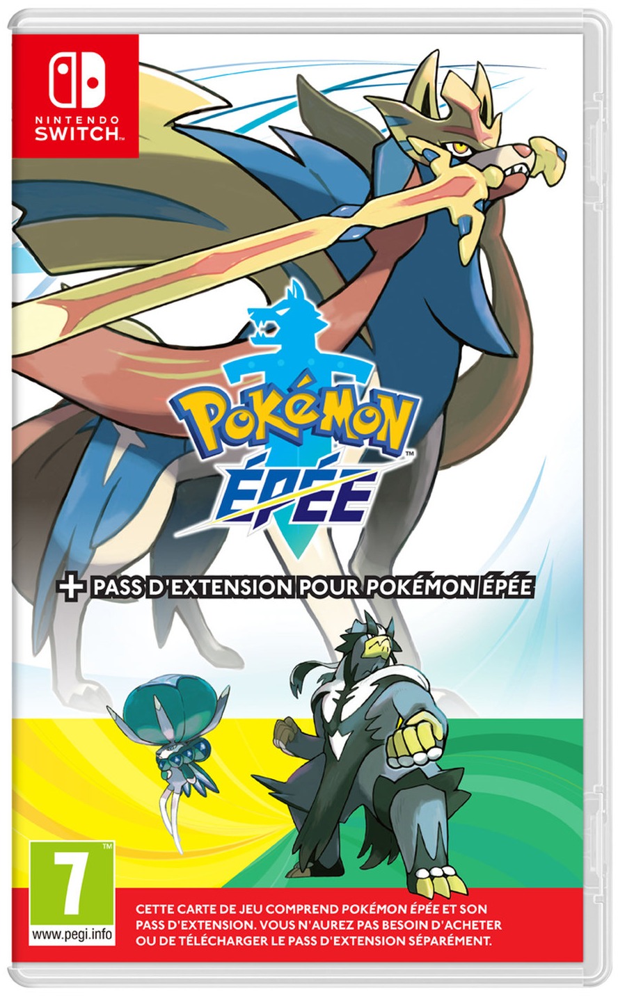 Pokémon Épée + Pass d’Extension Nintendo Switch