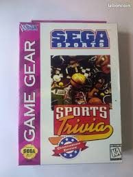 SEGA Sports Trivia - jeu de quiz sportif SEGA sous blister