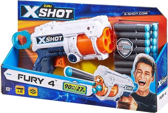 Pistolet à fléchettes Zuru X-Shot Fury 4