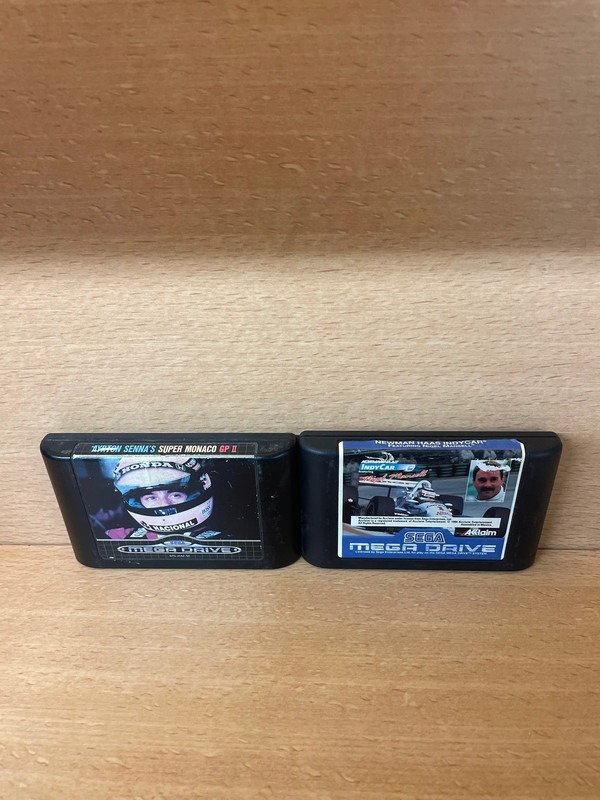 Jeu Mega Drive Ayrton Senna Newman Haas