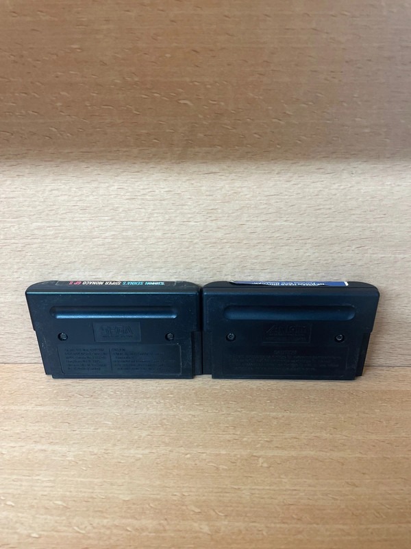 Jeu Mega Drive Ayrton Senna Newman Haas — photo 2