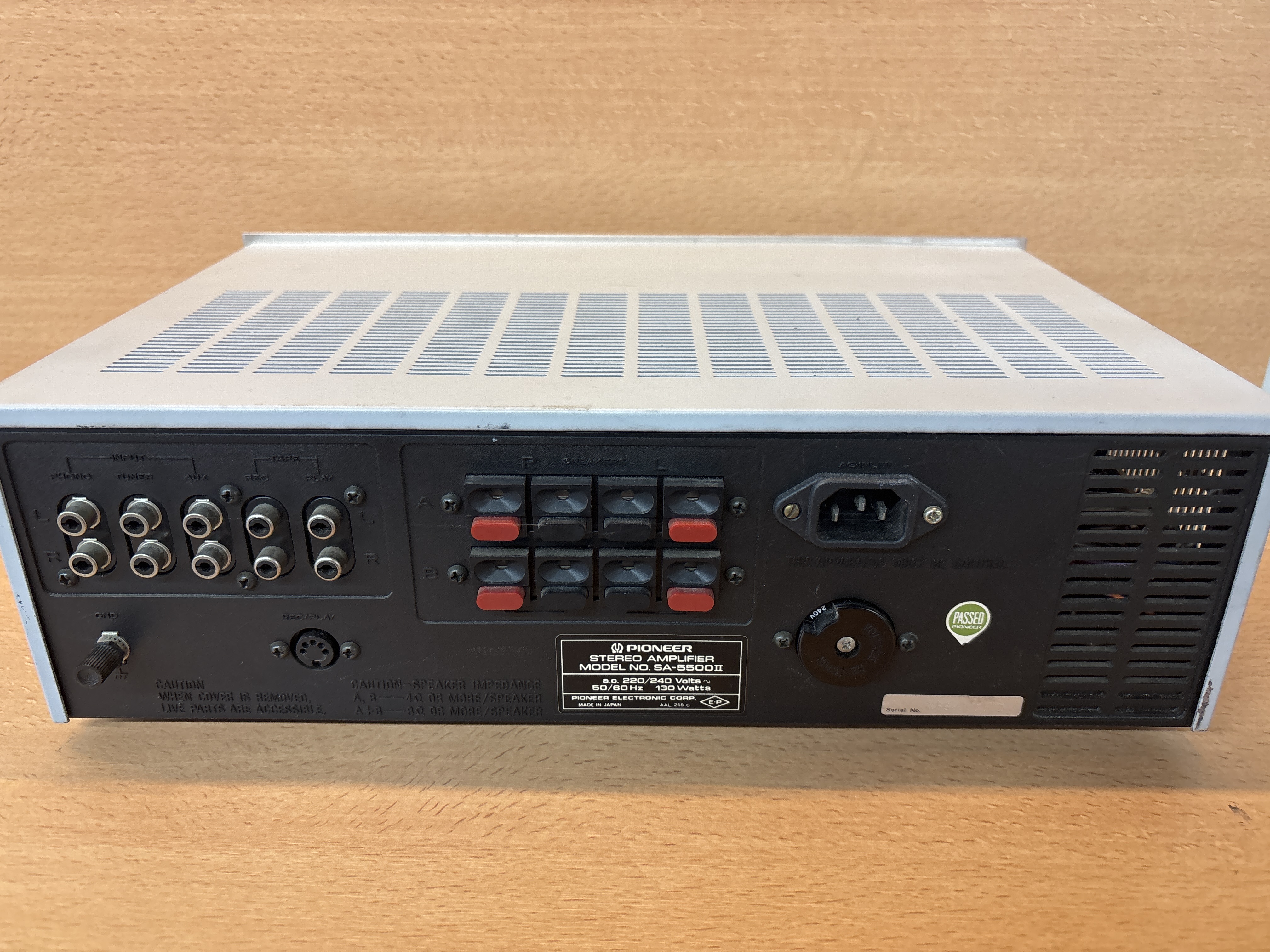 Amplificateur stéréo Pioneer SA-5500 II — photo 2