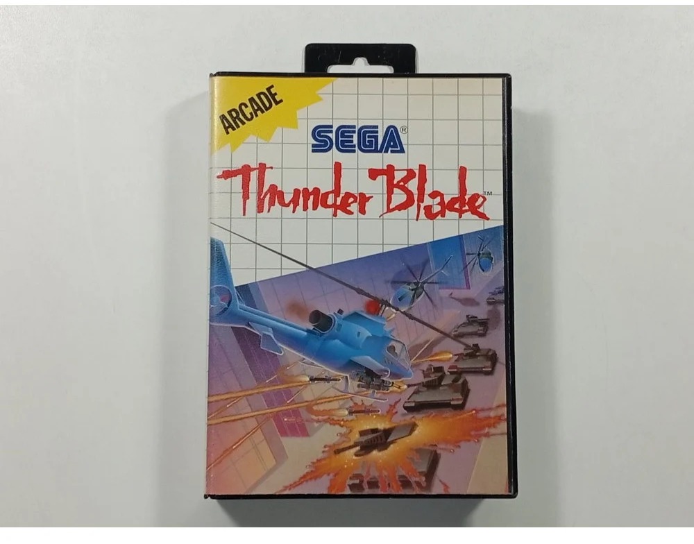 Thunder Blade Sega Master System
