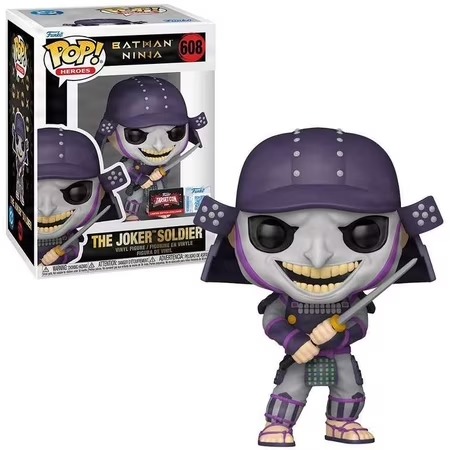 Figurine Funko Pop Heroes Batman Ninja The Joker Soldier #608