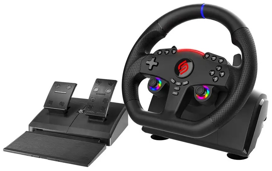 Volant Subsonic 270 GT5 PS5 et PC avec pédalier