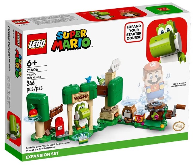 LEGO Super Mario 71406 La maison cadeau de Yoshi set d'extension