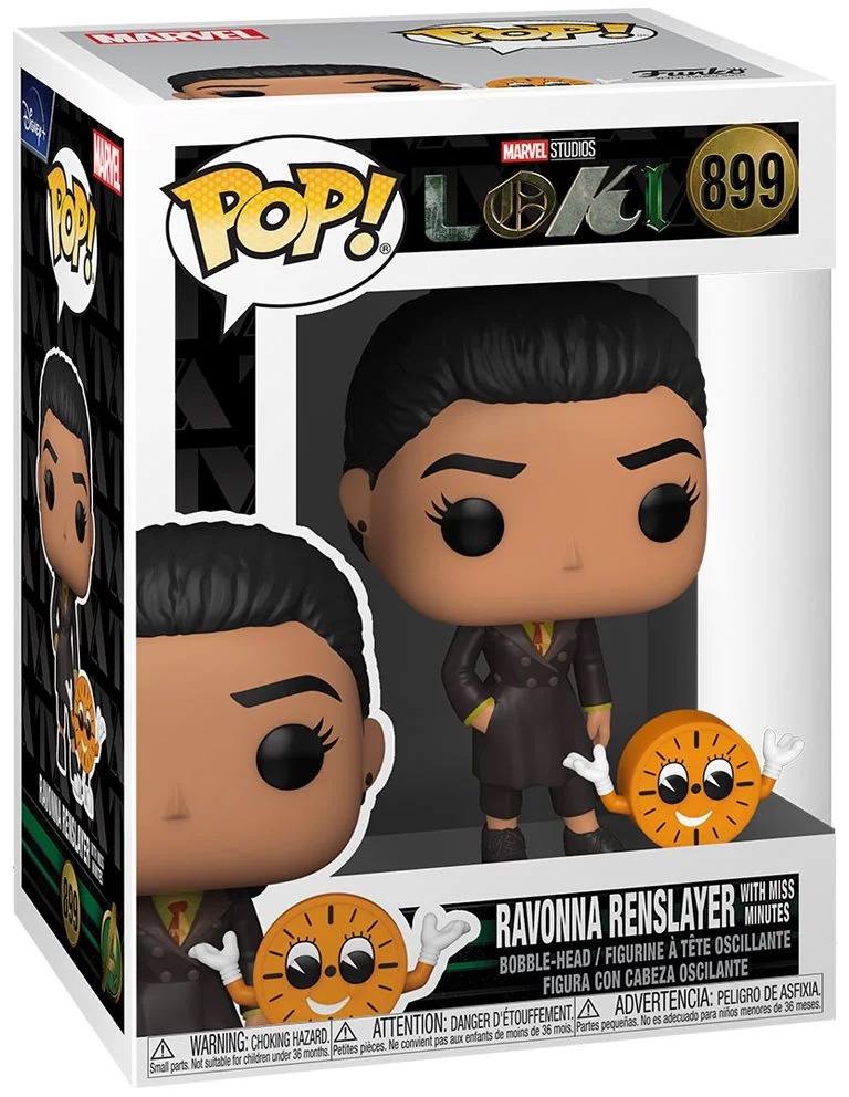 Figurine Funko Pop Loki Ravonna Renslayer with Miss Minutes #899