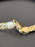 Bracelet maille gourmette en or 18 carats 19 cm 9,3 g — photo 2