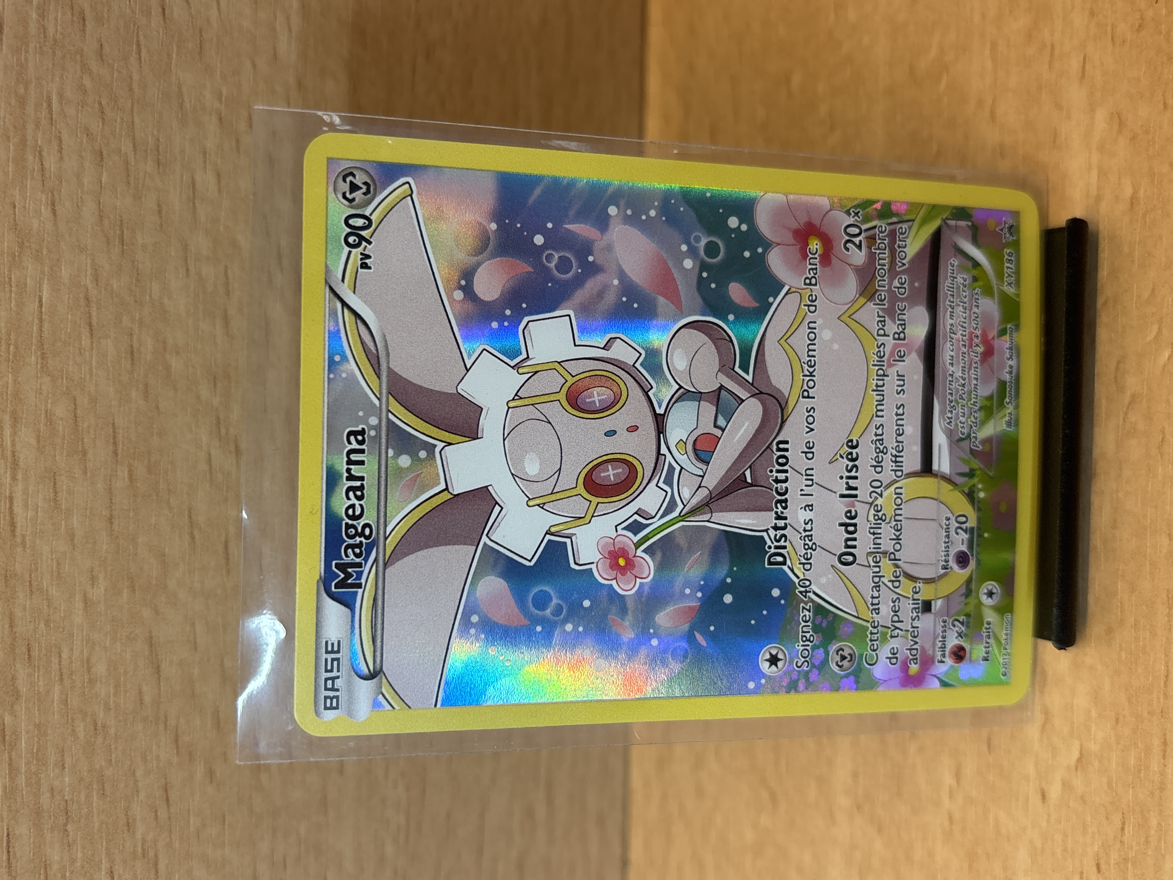 Carte Pokémon Magearna XY186  holographique