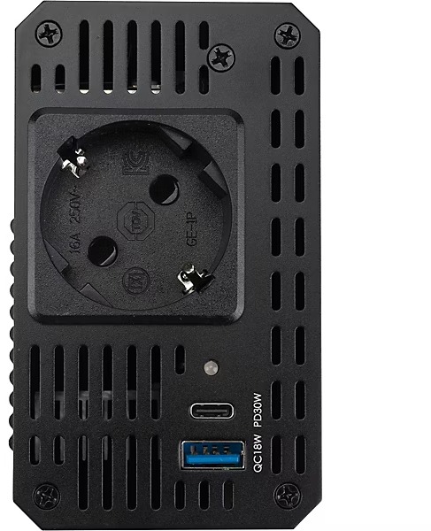 WATT&CO convertisseur de tension voiture 800 W USB-A et USB-C