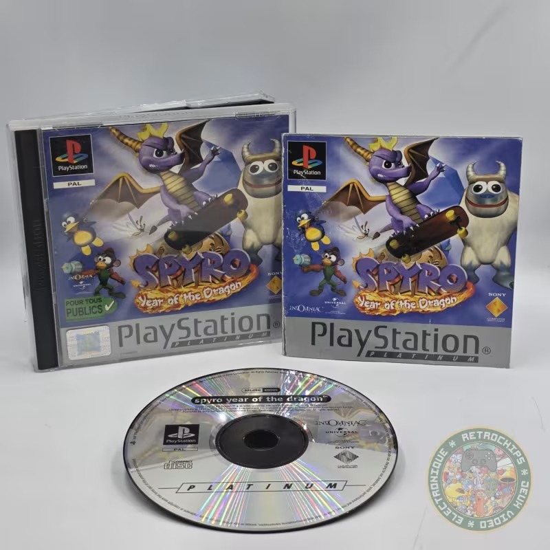 Spyro: Year of the Dragon PS1 complet