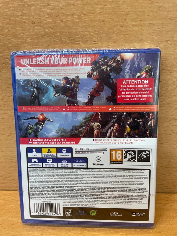 Jeu PS4 Anthem neuf — photo 2