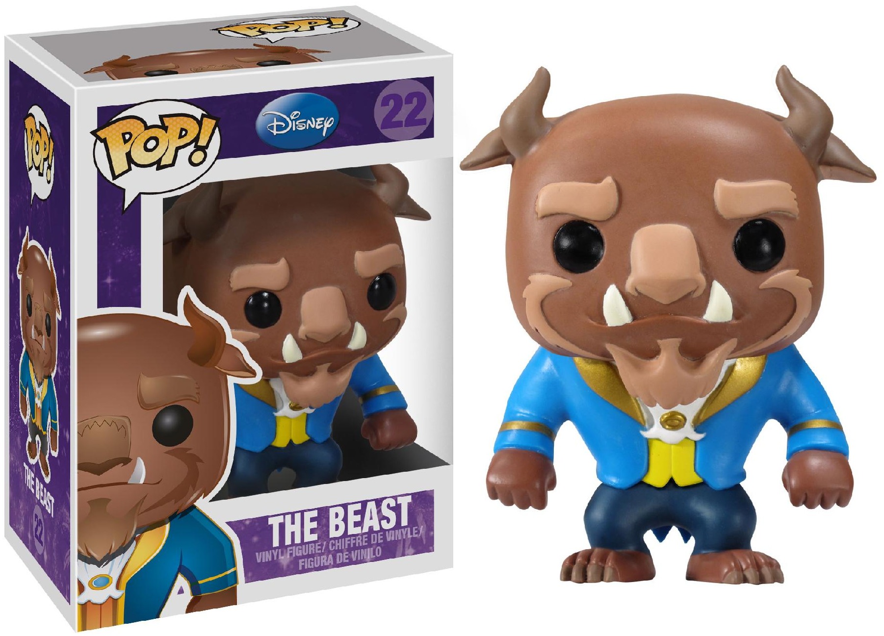 Figurine Funko Pop Disney La Bête The Beast n°22