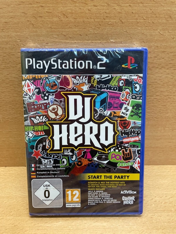 Jeu DJ Hero PlayStation 2 Neuf