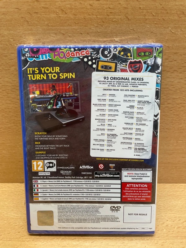 Jeu DJ Hero PlayStation 2 Neuf — photo 2