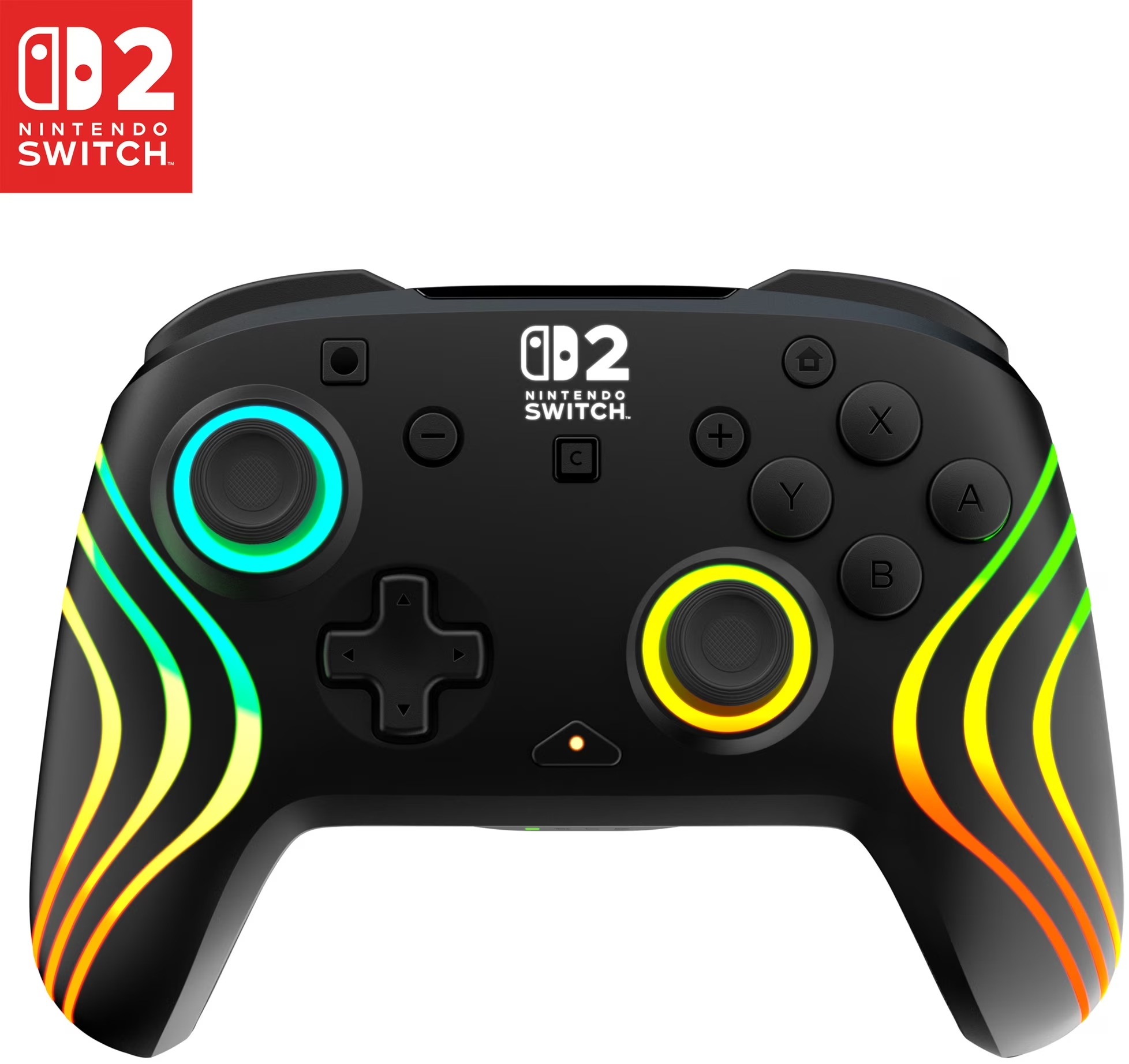 Manette sans fil Turtle Beach Afterglow Wave noire Nintendo Switch 2
