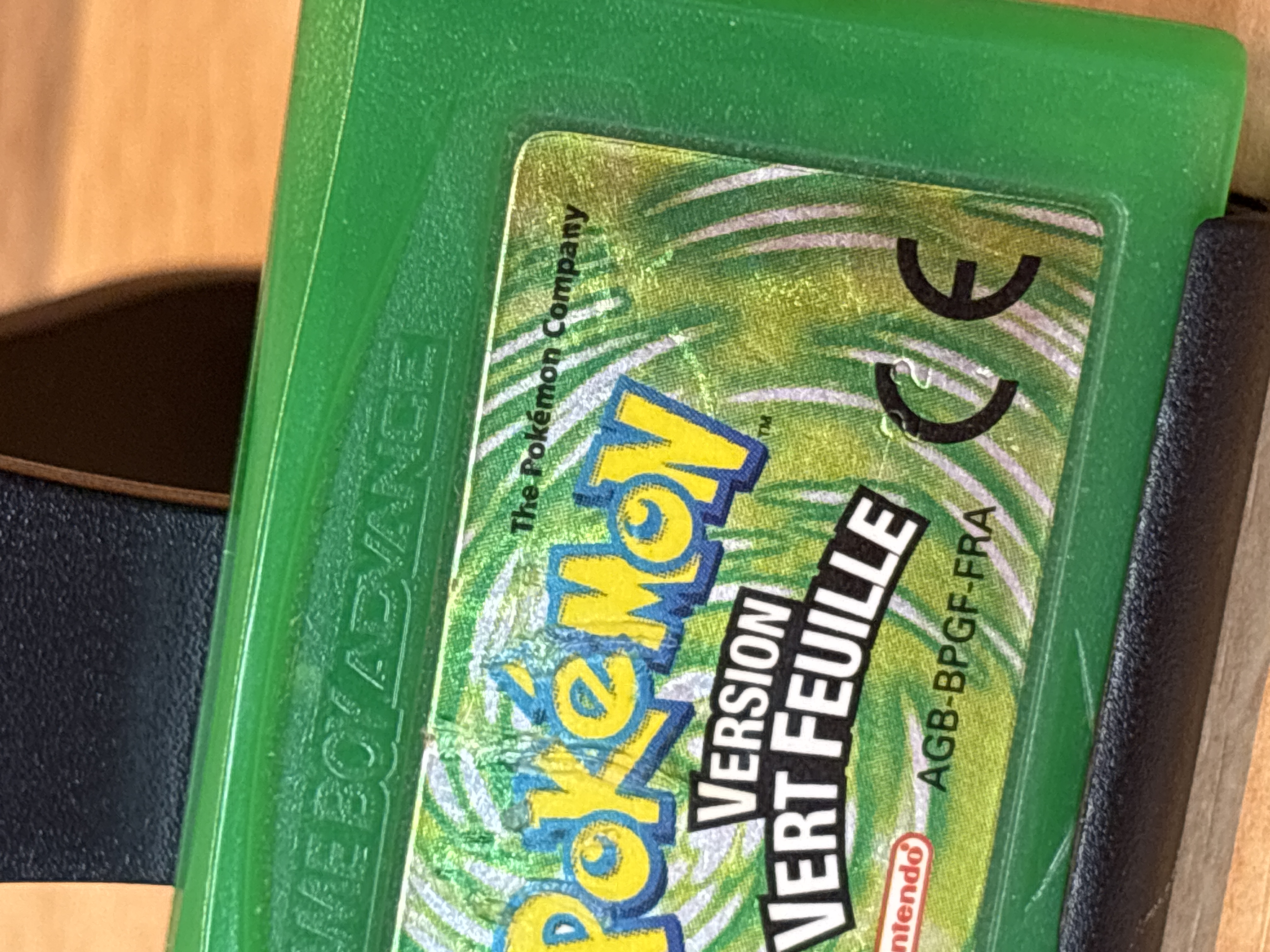 Pokémon Version Vert Feuille sur Game Boy Advance — photo 2