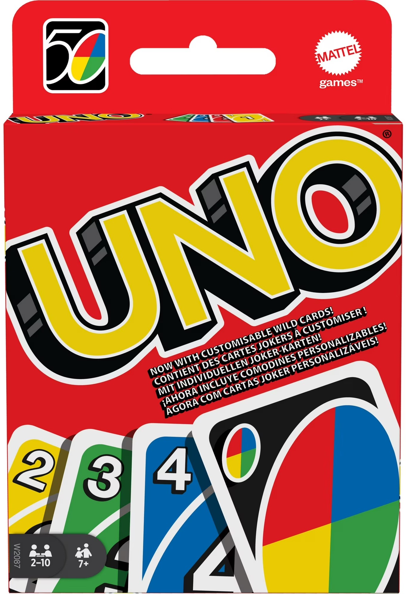 Jeu de cartes Uno Mattel
