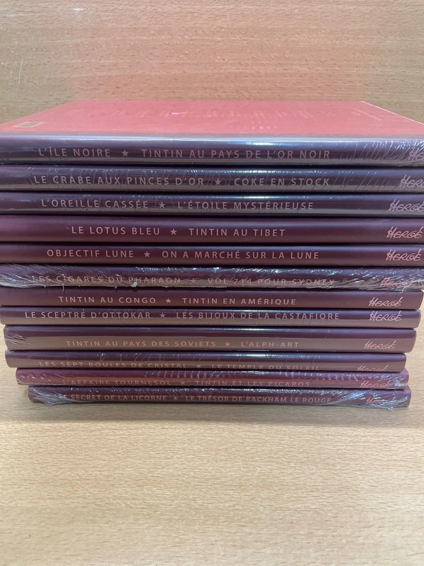 Lot Livre double album Les Aventures de Tintin — photo 2